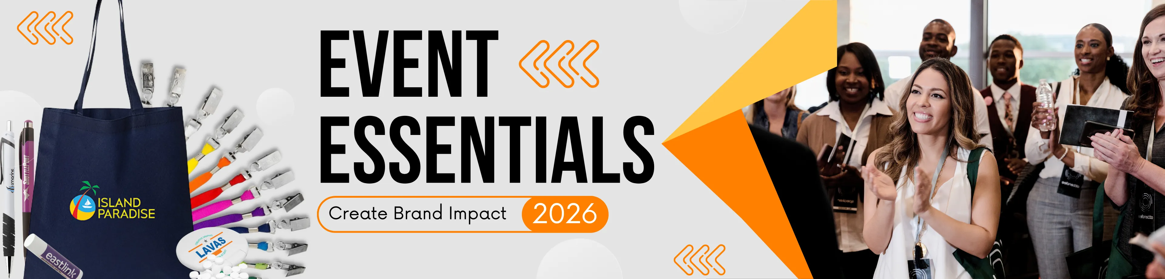 Trade Show & Event Products - Browse essential items for your booth and staff, as well as our most popular giveaway products!