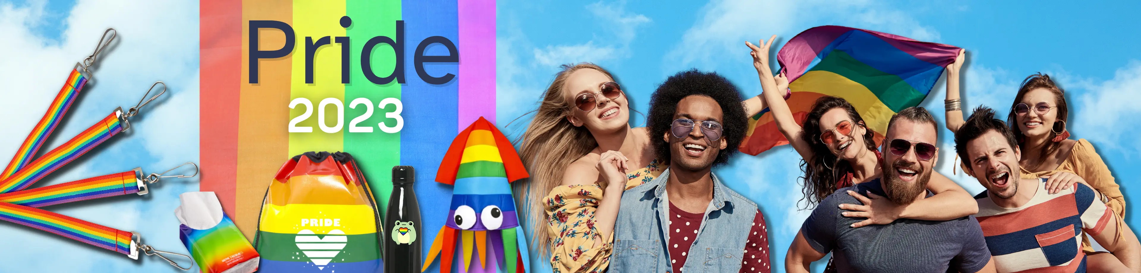 Pride 2023 - Show your support and your pride with custom branded pride swag this year!