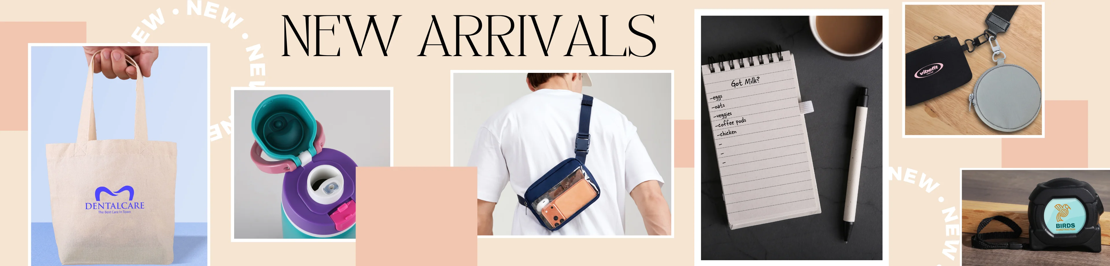 New Trends for 2026 - Trending promotional products, top staff picks, new arrivals and popular swag all just waiting for your custom design!