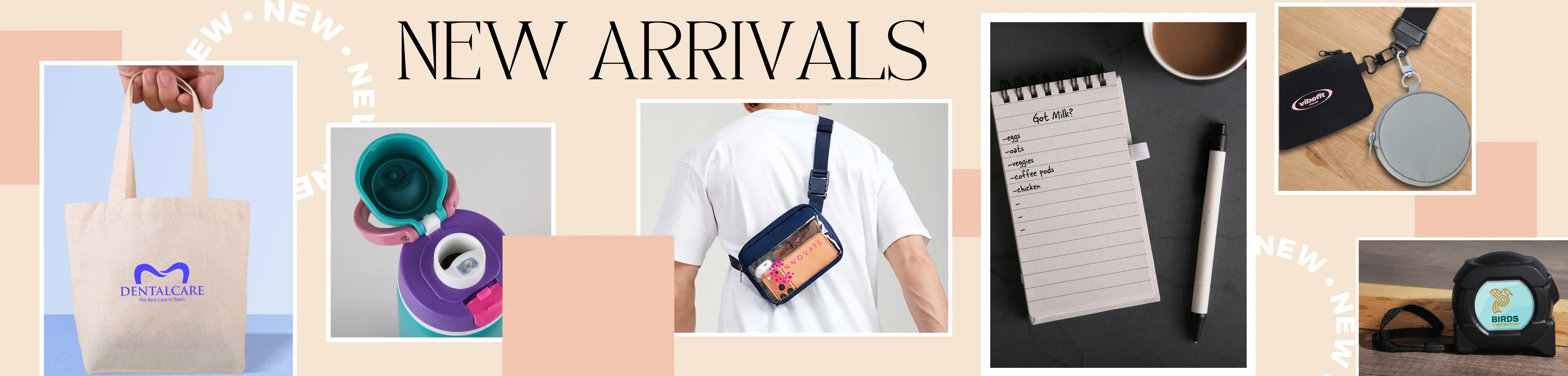 New Trends for 2026 - Trending promotional products, top staff picks, new arrivals and popular swag all just waiting for your custom design!