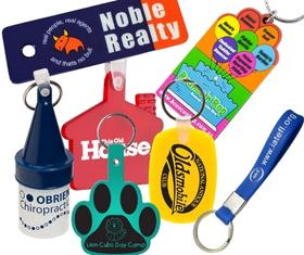 Plastic Keychains & Tags