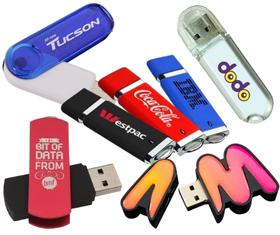 Plastic USB Drives