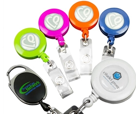 Retractable Badge Reels & Security ID Pullers