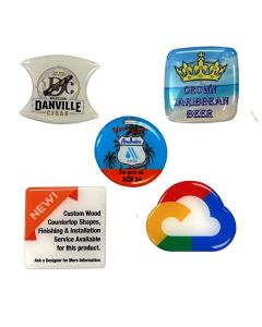3D Domed Labels (2"x2")