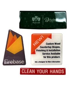 3D Domed Labels (3"x3")
