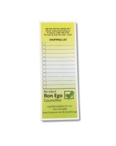 Adhesive Note Pad 2.75" x 6" (25/50 Sheet)