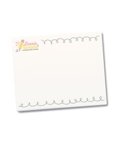 Adhesive Note Pad 8" x 6" (25 Sheet)