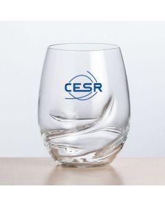 Bartolo Stemless Wine Glass - Print (16.5oz)