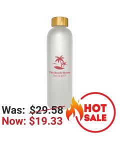 Canton Glass Bottle & Bamboo Lid (1000mL)