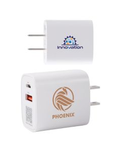 Wall Charger with Dual Outputs (20W)