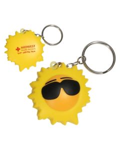 Cool Sun Stress Reliever Key Chain