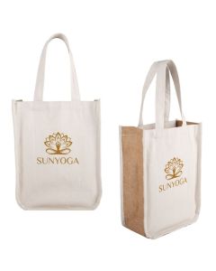 Cotton & Jute Fashion Tote (8oz)