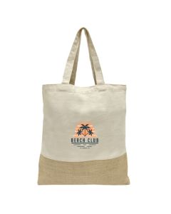 Cotton And Jute Tote Bag (8oz)
