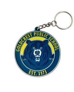 Custom Shape PVC Keyrings