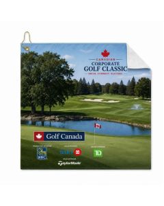 Microfibre Terry Golf Towel 15"x15"