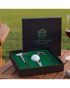 Golf Wine Accessory Kit