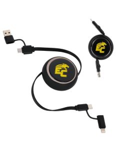 Mach 4-in-1 Retractable Charging Cable (39")
