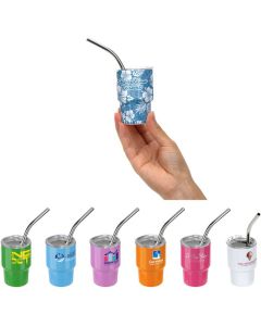 Mini Tumbler with Straw (3oz)