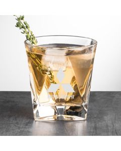 Oakhaven OTR Whiskey Glass 10oz (Etch)