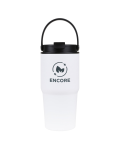 Phoenix Recycled Stainless Steel Flip Straw Tumbler (600mL)