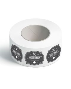 Roll Stickers – Custom Shapes (2"x2")