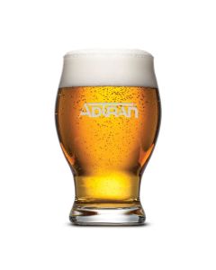 Rotherham Beer Glass - Etch (16oz)