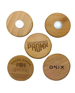 Circle Wood Magnet