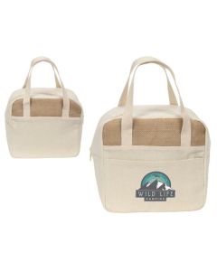 Savanna Jute & Recycled Cotton Cooler Bag