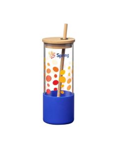 Shanti Borosilicate & Bamboo Tumbler (17oz)