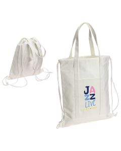 Sloop RPET Canvas Drawstring Backpack