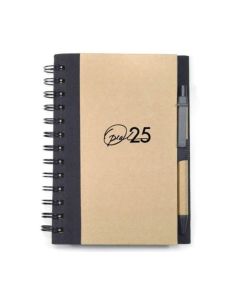 Spiral Bound Notebook & Harvest Pen