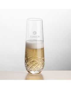 Templeton Stemless Flute - Etch (9oz)