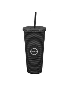 Textured Tumbler & Straw