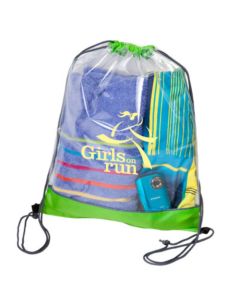 Transparent Drawstring Bag