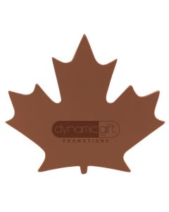 Maple Leaf Shaped Leather Coaster