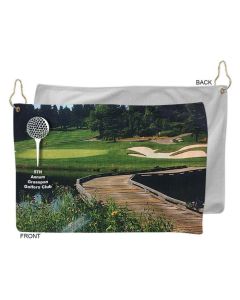 Microfibre Terry Golf Towel 12"x18"