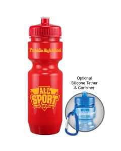 22oz Bike Bottle with Push Pull Lid