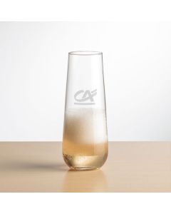 Cannes Stemless Flute 8oz (Etch)