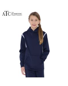 ATC Fleece Varcity Hooded Youth Sweatshirt