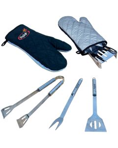 BBQ Tool Set In Mitt