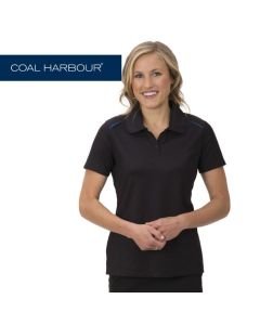 Coal Harbour Contrast Inset Ladies Sport Shirt