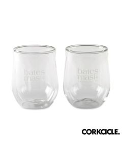 Corkcicle Stemless Glass Gift Set