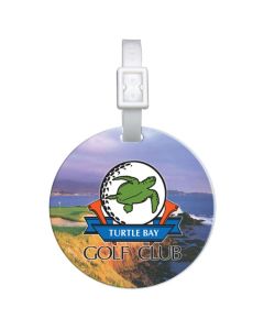 Domed Round Golf Tag