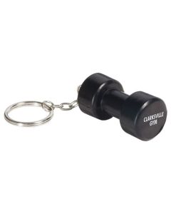 Dumbbell Shaped Stress Reliever Keychain