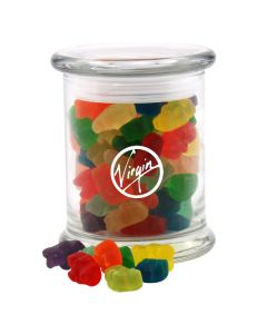 Jar with Gummy Bears