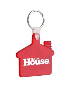 House Shaped Soft Keytag