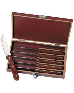 Manchurian Ash 6pc Steak Knife Set