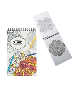 Mini Colouring Book with Spiral Binding