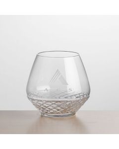 Naselle Stemless Wine Glass (Etch)