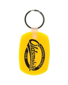 Oval Shaped Soft Keytag